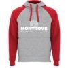 Sudadera Gris-Roja Capucha Unión Campestre