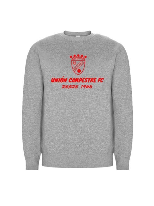 sudadera gris Sudadera Entrenamiento Gris Unión Campestre FC