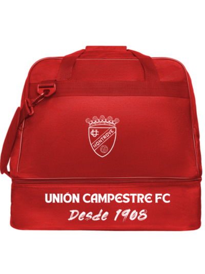 Bolsa con zapatillero Roly roja Unión Campestre FC