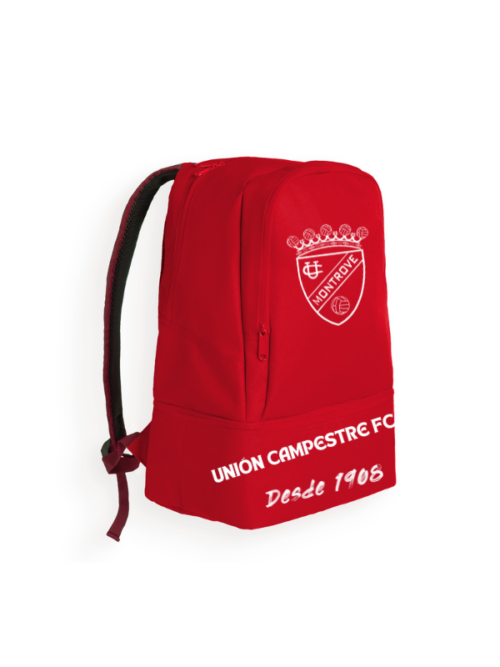 Mochila con zapatillero Roly roja Unión Campestre FC