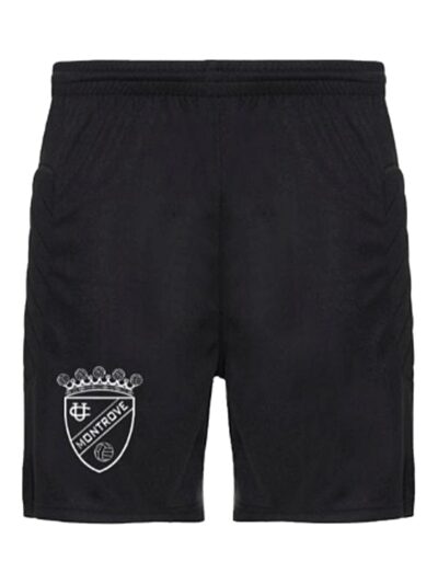 Pantalón corto de portero negro Unión Campestre FC Pantalón corto de portero negro Unión Campestre FC