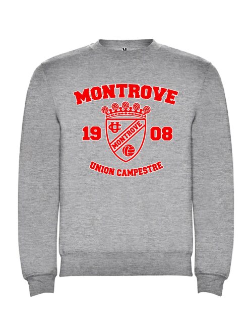 Sudadera gris Montrove 1908 Unión Campestre FC